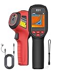 HIKMICRO E01 Thermal Camera with Laser Pointer, SuperScene Smart Scene Recognition, 240 x 240 SuperIR Resolution, Portable Infrared Thermal Imaging Camera with 11h Runtime, -20℃~400℃ Thermal Imager