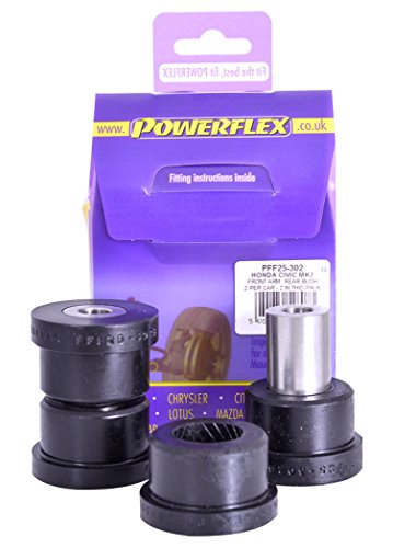 Powerflex PFF25-302 kit delantero negro que maximiza rigidez de brazo oscilante