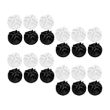 VALICLUD 30 Stück Kunststoff Verbindungsstücke für Haustierkäfige Selbstgemacht Rahmen Schnallen Zur Regalbefestigung Einfache Montage ohne Bohren Geeignet für Laufställe und