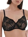 1E2320 Simone Perele Intrigue Vollschalen-BH, Schwarz , 80G