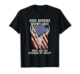 Funny Anti Liberal Woke Conservative T-Shirt, Men, Black, Large