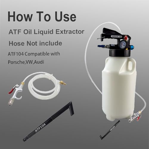 Image of Transmission Fluid ATF Fill Adapter,Transmission Service Oil Filling Fluid Change Adapter Compatible with VW Audi 01J Transmission