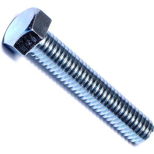 014973244248 Full Thread Hex Tap Bolts, 3/8-16 x 2, Piece-100,Zinc