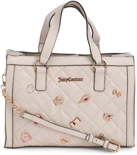 Juicy Couture Girl Only Embellished Tote Bag, 12in W x 9.5in H
