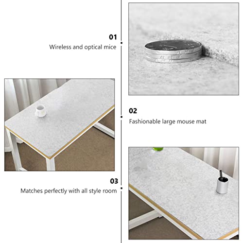 Mobestech Gaming Mouse Pad Pad Gaming Mouse Mat Felt Desktop Teclado Mat Grande Extendedas Extendida