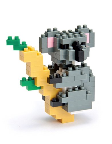 Nanoblock Juego de construcción Koala 15piezas Koala