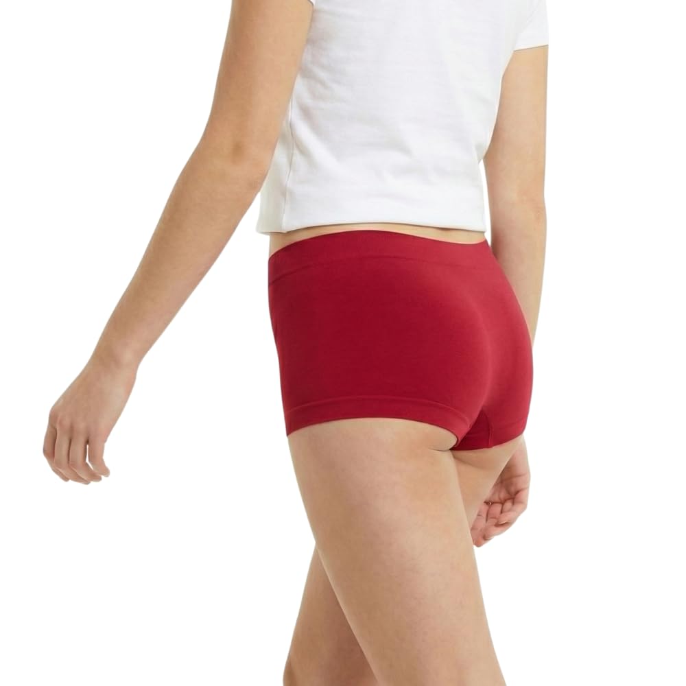 Pack 12 - Culotte niña - Braguitas niña - Sin Costuras y elasticas - Tallas 2 a 16 años - 4