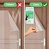 Door Protector from Dog Scratching 118" x 8.2" Cat Scratch Door Frame Single Side Adhesive Protector Anti Dog Scratch Door Guard for Dogs Clear CHUANGSEED