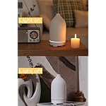 VIVITEST Stone Diffuser,200ML Essential Oil Diffuser, Ultrasonic Aromatherapy Diffusers for Home (White) - Image 4