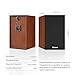 Elimavi Passive Bookshelf Speakers, 2-Way Design with 4