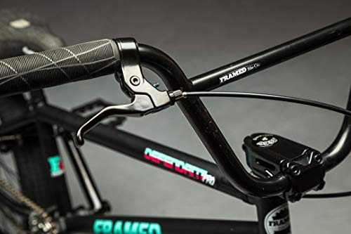 framed defendant bmx bike