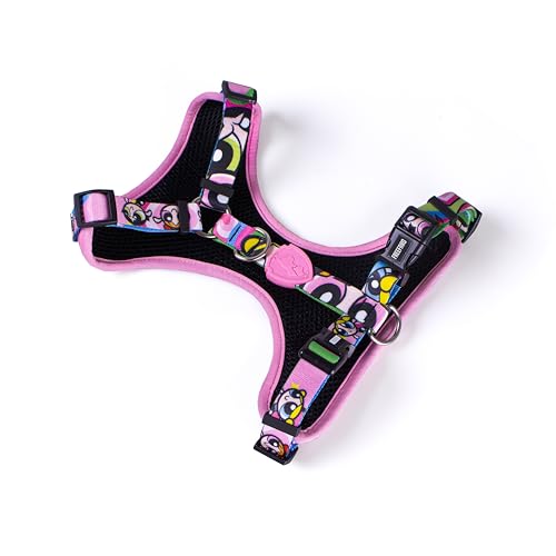 FreeFaro - Peitoral Air Meninas Superpoderosas - G | Ajustável no Pescoço e Cintura, Poliéster Resis