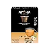 Cápsulas de Chá Camomila com Erva Doce