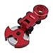 Hobbypark 4PCS Aluminum Magnetic Stealth Invisible Body Post Mounts for 1/10 RC Car (Red)