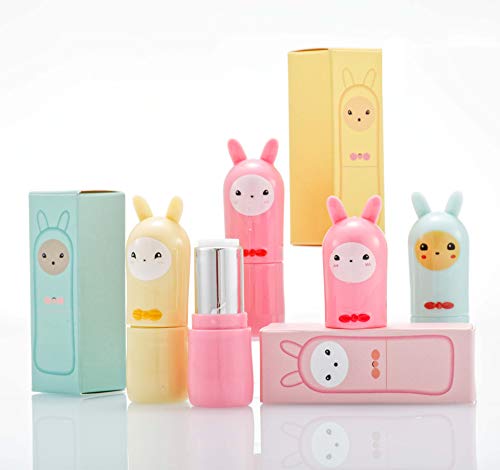 MEOLY Empty Lipstick Tube Gift Box Packing Portable Cartoon Lovely Cute lip Balm Tubes Bottle Inner Diameter 12.1mm Lip
