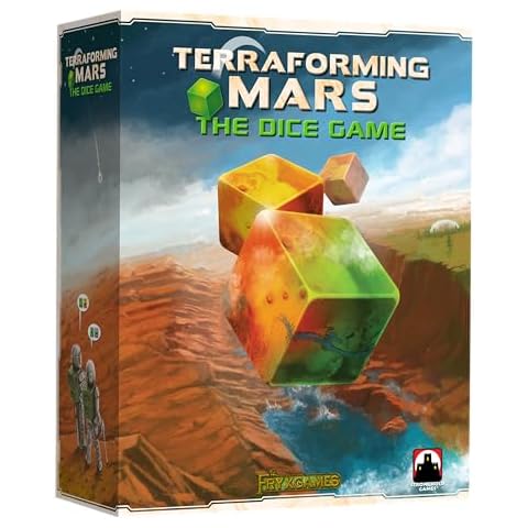 Terraforming Mars: The Dice Game, for 1 to 4 Players, Ages 14+ Cover