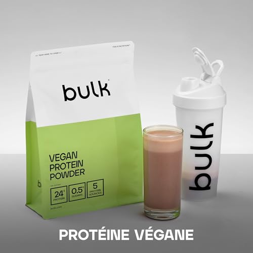 Bulk Vegan Protein Powder, Caramel Latte, 500 g – vue 5