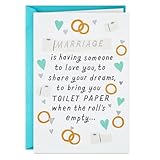 Hallmark Shoebox Funny Wedding Congratulations Card (Wedding Vows)