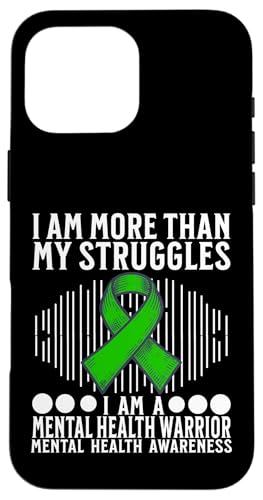 Mental Health Awareness Men Women Kids Mental Health Warrior �X�}�z�P�[�X iPhone 16 Pro Max �p