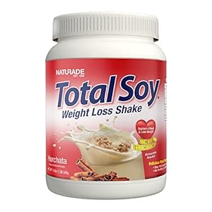 Naturade Total Soy Protein Powder – 13g Plant Protein & 140 Calories per Serving – Zero Trans Fat – Non-GMO Soy – Lactose & Gluten Free – Horchata (15 Servings)
