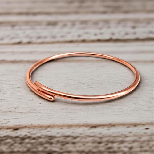 Image of SHINDE EXPORTS adjustable pure copper leg anklet bracelet kada for men and women indian jewelry