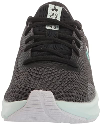 Under Armour Women's Charged Pursuit 3 Running Shoe, Jet Gray (105)/Sea Mist, 9 #TOP28