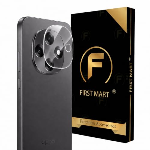 Image of FIRST MART Camera Lens Protector for Oppo F31 Pro | 9H Tempered Glass, HD Clear, Scratch Resistant, Anti-Fingerprint, Case-Friendly | Crystal Clear, Pack of 1