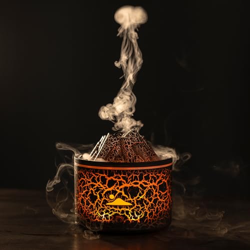 Difusor Volcano para aceites esenciales con humidificador y autoapagado miniatura 6