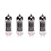 EL84-TK Black Diamond Series Vacuum Tube Matched Quad