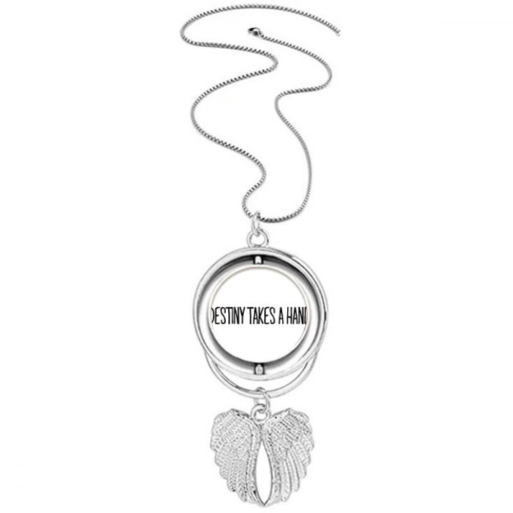 Collier ailes d'ange Destiny Takes A Hand résistant et durable - 4