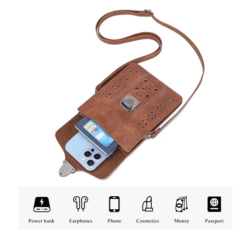 Image of INICAT Small Crossbody Phone Purse for Women Faux Leather Cross Body Wallet | RFID Cute Bag Gifts For Teenage Girls