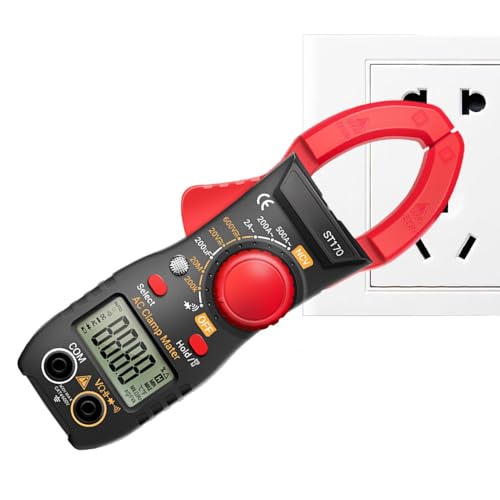Digital smart clamp meter 500A avec testeur de tension d'ampli alternatif et continu pour fil