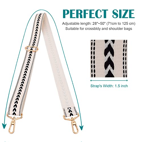 Image of Strap Purse Crossbody Bag Strap Replacement Metal Swivel Hook Shoulder Strap Guitar Strap for Crossbody Bag /luggag