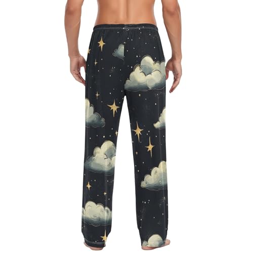 Men's Pajama Pants Lounge Pajama Pants with pockets for Men Pj Bottoms S-2XL3