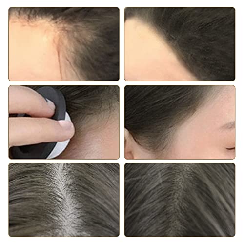 VOLLUCK Root Touch up Powder 4g, Covers Grey Roots & Conceals Thinning Hair, Hairline Powder for Men & Women, Natural Look - Image 3