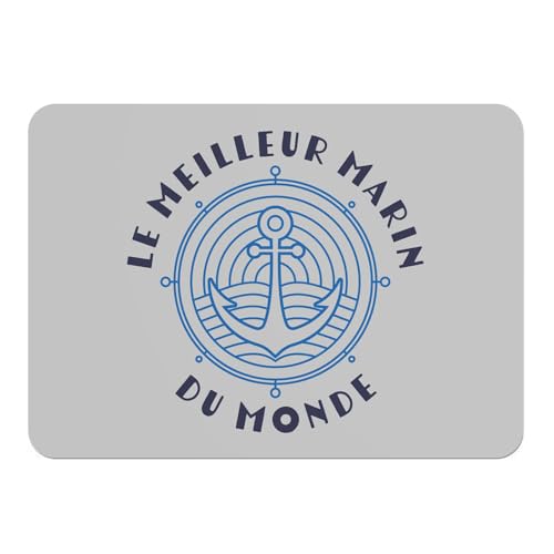 Sets de table marine en liège gris cadeau idéal pour passionné de bateau