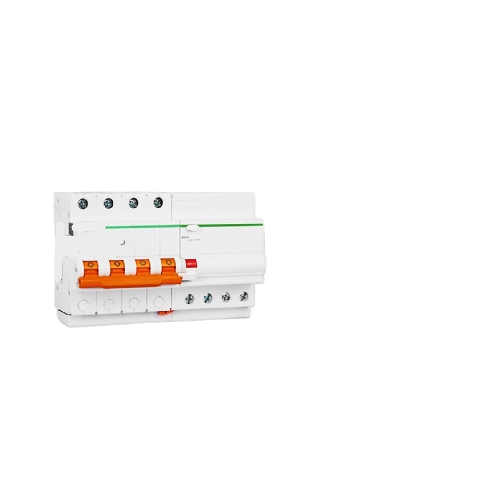 Disjoncteur 20A 4P protection fuites tableau électrique triphasé