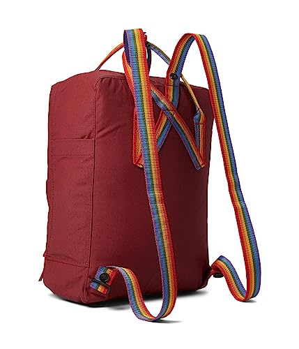 Fjällräven Kånken Rainbow Ox Red - Rainbow Pattern