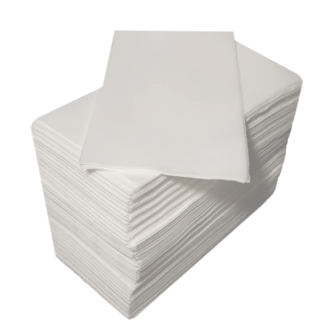 Disposable Linen Like Guest Towels | Bathroom napkins | Wedding napkins | Premium Linen Feel Disposable Guest Towels (white, 1200)