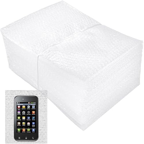 Bubble Pouches Wrap Bag 8 Inch x 10 Inch,30 Pcs Double Wall Thickening Shockproof Bubble Bags, Clear Bubble Out Bags Protective Bubble Pouch, Cushioning Bags for Moving, Shipping and Packing