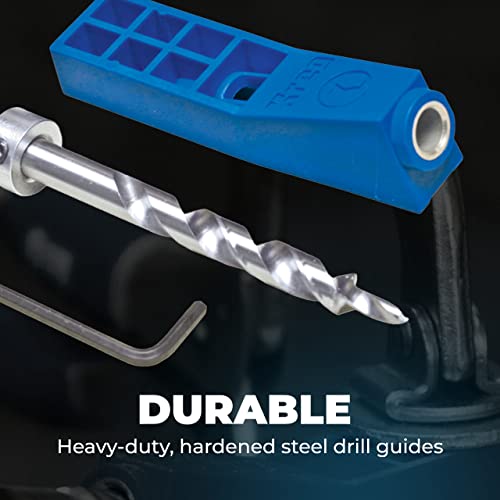 Image of Kreg MKJKIT Mini Jig Kit - Simple, Compact Kreg Pocket-Hole Jig - Create Strong Joints Without Glue - for Tight Spaces & Small Projects - Holiday Home Improvement Gifts for Him