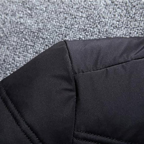 Parka homme hiver militaire cargo avec capuche réglable - 2