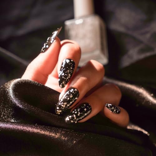 Image of Nails & More High Voltage Glitter Nail Polish, Argan Oil-Infused Gel Shine, Ultra-Shiny Nail topper | 10ml