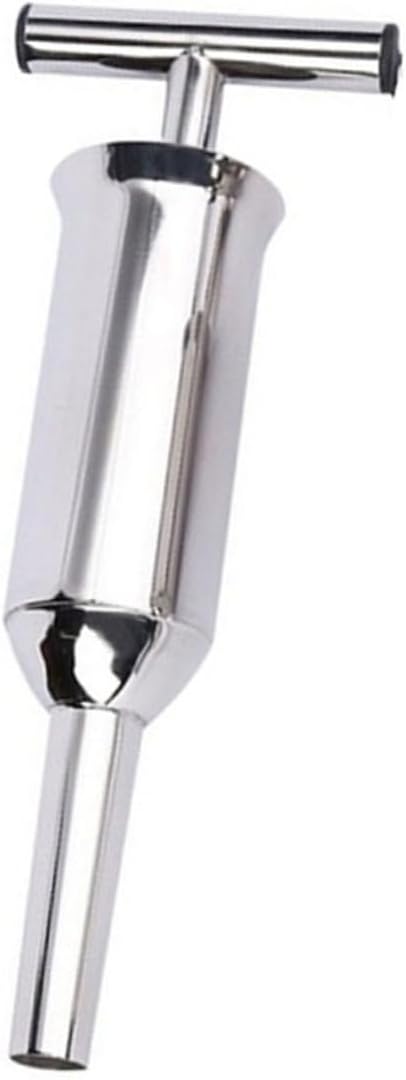 Stainless Steel Sausage Stuffer Kit Large Meat Filler Tube Tool for Home Kitchen Use Steel Nozzles for Filling Ground Beef Pork Turkey Venison Easy to Clean and Heavy Duty