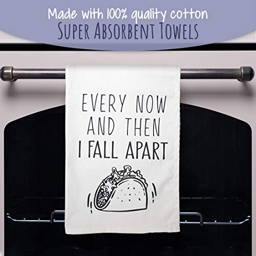 Fortivo Funny Kitchen Towels - Housewarming Gifts New Home, Funny Housewarming Gifts, Kitchen Towel Sets, Housewarming Gifts New Apartment, Cute Kitchen Towels, Funny Dish Towels #TOP3