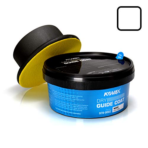 Kovax 978-0002 DRY Guide Coat WHITE, 100 grams w/Applicator