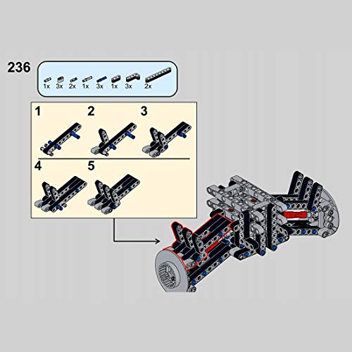 LICI 2.4Ghz/APP RC Technik Geländer für Geländefahrzeuge Modell, 5360 Teile Klemmbausteine Kompatibel mit Lego Technic – Bild 5