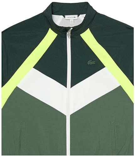 Lacoste Boys' Chevron Active Taffeta Track Jacket2