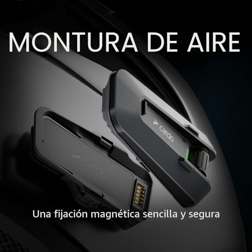 Miniatura 3 de Cardo PACKTALK Edge Intercomunicador de Auriculares con Sistema de comunicación Bluetooth para Motocicleta - Paquete Doble, Negra