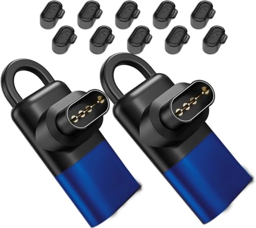 Garminガーミン用変換アダプター【アダプター*2個+防塵プラグ 充電ポート用*10個+ストラップ*2個】適合GarminApproach S70/ForeAthlete 945/Fenix/Instinct2 用変換マイクロ 急速充電 コンパクト 持ち